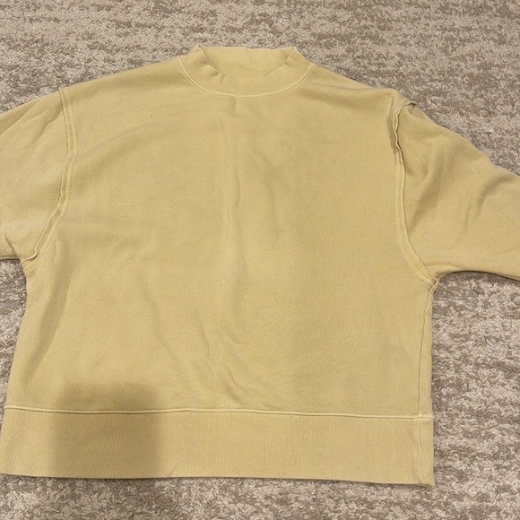 Alo Freestyle Mock Neck Sweatshirt Size Medium - Picture 5 of 8